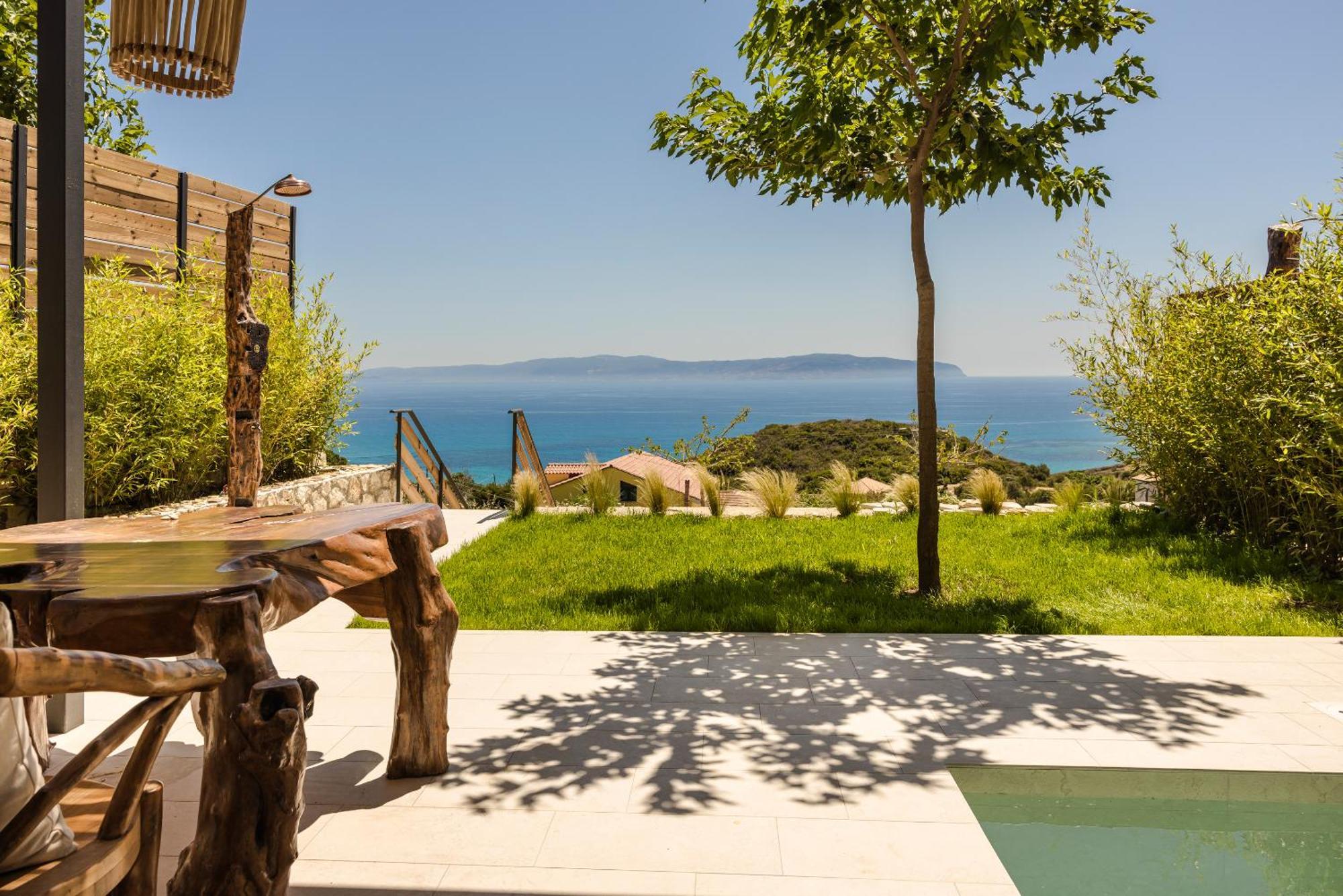 Hilaritas Luxury Suites Sea View, Private Pool & Jacuzzi Paradise Ratzaklíon Exterior foto